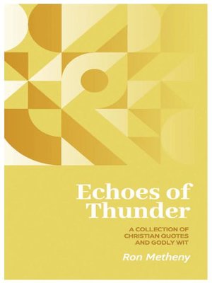 cover image of Echoes of Thunder